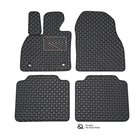 QuiltyMats-matot BMW 1-sarja 2004–2011 (E81/E87) (4 kpl), musta-harmaa /13-14