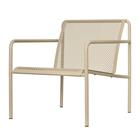 Ferm Living Dapple Lounge Chair - Puutarhatuolit Elektrogalvaniserat Stä¥l Cashmere - 1104271789
