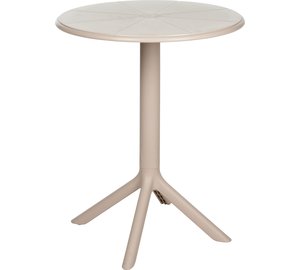 KM 60x75cm beige puutarhapöytä