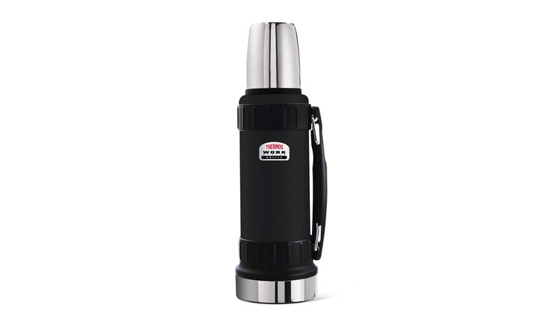 Thermos Work Flask Termos Mattsvart 1,2L