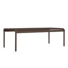 Ferm Living Dapple Lounge Table 114x57 Cm - Sivupöydät ja pikkupöydät Elektrogalvaniserat Stä¥l Dark Chocolate - 1104271799