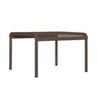 Ferm Living Dapple Lounge Table 57x57 Cm - Sivupöydät ja pikkupöydät Elektrogalvaniserat Stä¥l Dark Chocolate - 1104271796