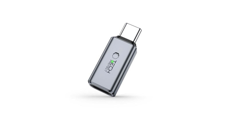Tech-Protect UltraBoost Type-C to Lightning Adapter - Grey – kuva 1/3