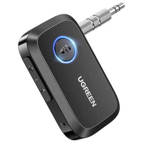 Bluetooth 5.3 äänivastaanotin AUX mini jack 3.5mm Ugreen, musta