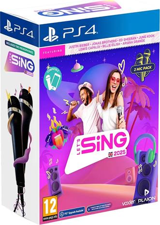 Let's Sing 2025, PS4 -peli – kuva 4/6