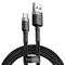 USB-C-kaapeli, 3 A 1 m, musta – kuva 2