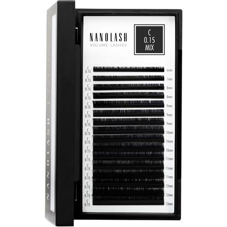Nanolash Volume Lashes 0.15 C 6-13 mm – kuva 2/6