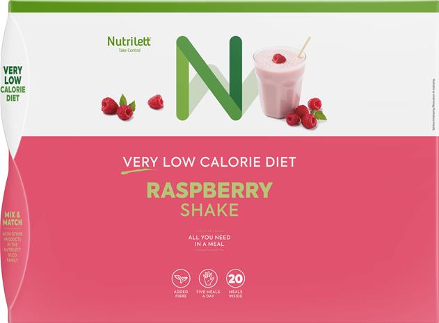 Nutrilett Raspberry Shake 20x35g VLCD-pirtelö