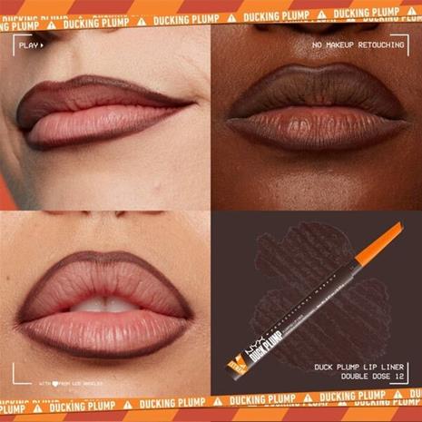 NYX PROFESSIONAL MAKEUP Duck Plump Lip Liner 12 Double Dose