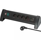 Brennenstuhl jatkojohto 4 pistorasialla ja 2 Usb-c/usb-a liittimellä