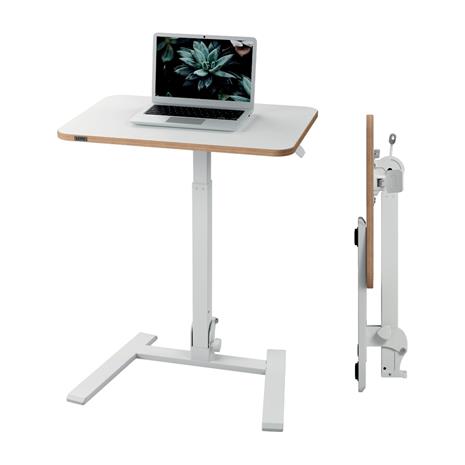 LEITZ - Sit/standing desk Ergo Small foldable white