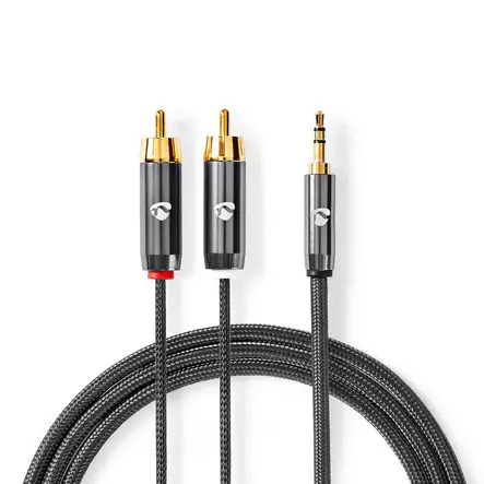 Nedis audio cable - 1 m