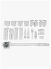 BabyDan Fittings for FlexiFit Metal/Ebba Safety Gate Metal whitE