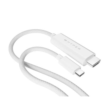 TARGUS HYPER 4K USB-C to HDMI Cable - White