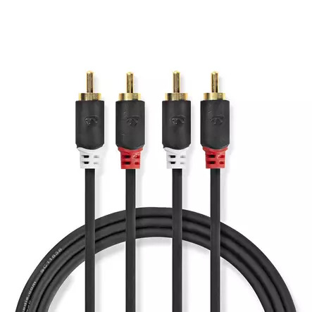 Nedis audio cable - 50 cm