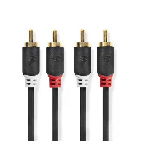 Nedis audio cable - 50 cm