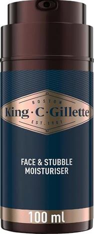 King C. Gillette Face & Stubble Moisturizer 100 ml