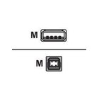 Intermec - USB cable - USB to USB Type B - 2 m
