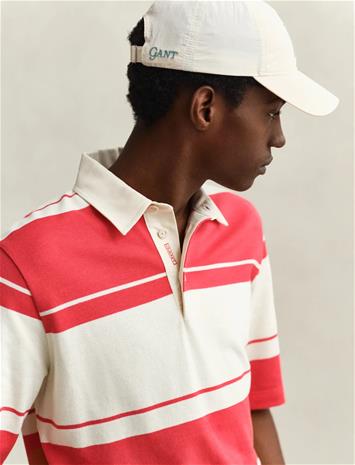 GANT Graphic Crinkled Cap - Cream - ONE SIZE