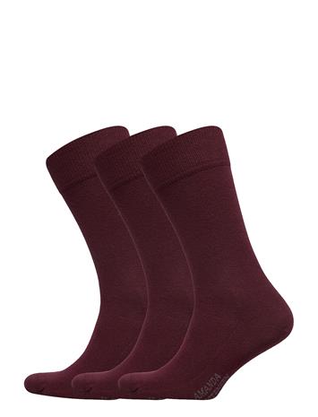 Amanda Christensen True Ankle Sock 3-Pack Underwear Socks Regular Socks Beige Amanda Christensen