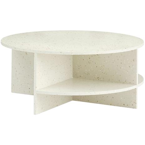 Muuto Halves-sohvapöytä Off white-terrazzo