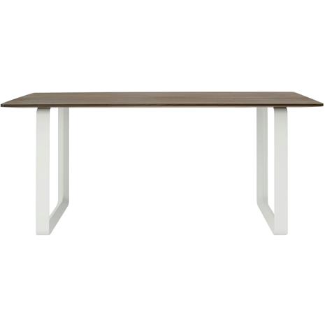 Muuto 70/70 ruokapöytä 170 x 85 cm Solid smoked oak-White