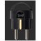 Pro Socket angle schuko mini, black – kuva 1