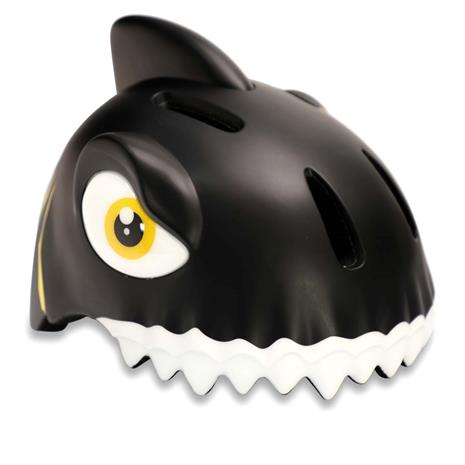 Crazy Safety - Shark Pyöräilykypärä - Musta (49-55 cm)