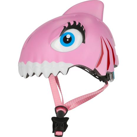 Crazy Safety - Shark Bicycle Helmet - Pink (100501-02-01)