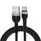 Wozinsky WNBAC1 USB-A / USB-C 2.4A 1m Cable - Black – kuva 2