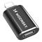 Wozinsky WALC-01 Lightning Adapter - USB-C - Black – kuva 2