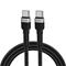 Wozinsky WNBCC2 USB-C / USB-C PD 65W 2 m Cable - Black – kuva 2