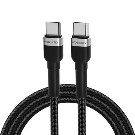 Wozinsky WNBCC2 USB-C / USB-C PD 65W 2 m Cable - Black