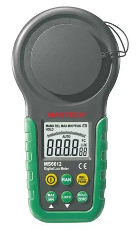 Mastech LUX & FC digitaalinen valomittari