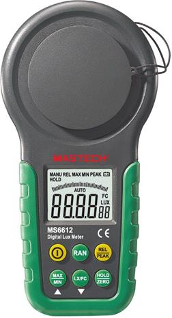 Mastech LUX & FC digitaalinen valomittari