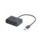 Deltaco 4x USB-A Compact -USB-hubi – kuva 3