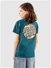 Santa Cruz Stamped Opus Camo Kids T-Paita teal Jätkät