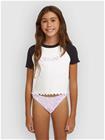 O'Neill Color Block Rib Kids T-Paita snow white colour block Tytöt