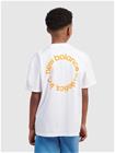 New Balance Circular Logo Graphic Kids T-Paita oregano Jätkät
