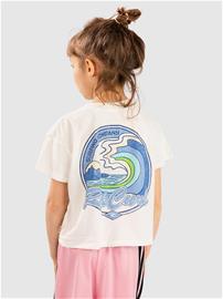 Rip Curl Layday Crop Kids T-Paita bone Tytöt