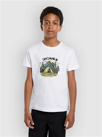 Dickies Camp Graphic T-Paita white Jätkät