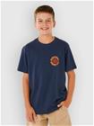 Rip Curl Pacific Rinse Circle Kids T-Paita dark navy Jätkät