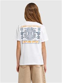 Element Inner Workings Kids T-Paita optic white Jätkät