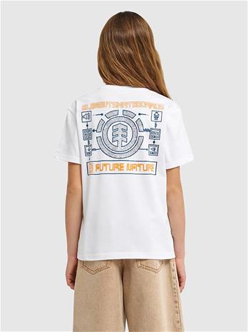 Element Inner Workings Kids T-Paita optic white Jätkät