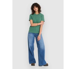 Volcom Solid Stone Emb T-Paita evergreen Naiset