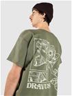 Dravus Boxed In T-paita military green Miehet