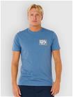 Rip Curl Pacific Rinse Sunrise T-paita bluefin Miehet