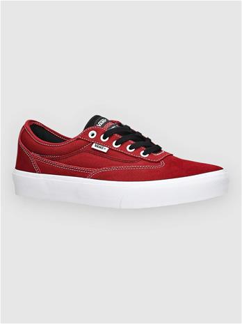 Vans Skate Curren Caples Skeittikengät red / white