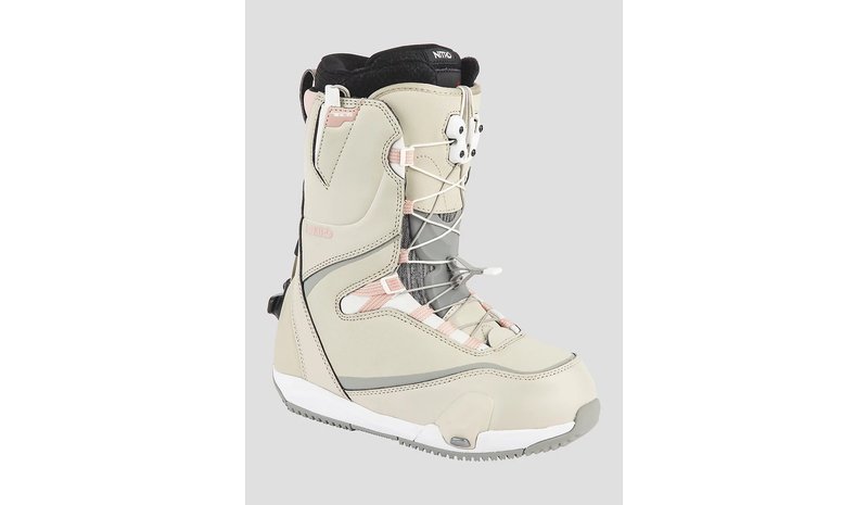 Nitro Cave TLS Step On Lumilautakengät sand / rose Naiset