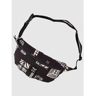 Iriedaily Streetz Hip Olkalaukku black white